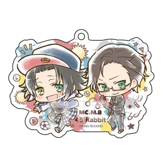 Hypnosis Mic - Have Fun Acrylic Keychain (Jiro & Jyuto)