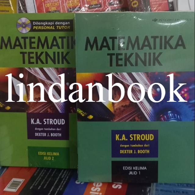 PROMO PAKET BUKU MURAH Matematika Teknik Jilid 1&2 By Stroud