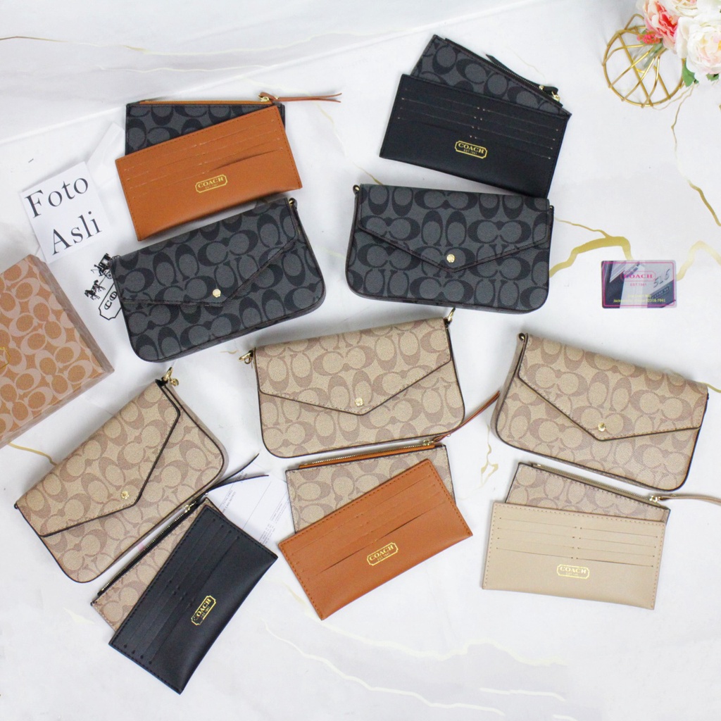 C@ach Pochette 1829 (3in1) (FreeBoxI+Invoice+DustBag+BubbleWrap)