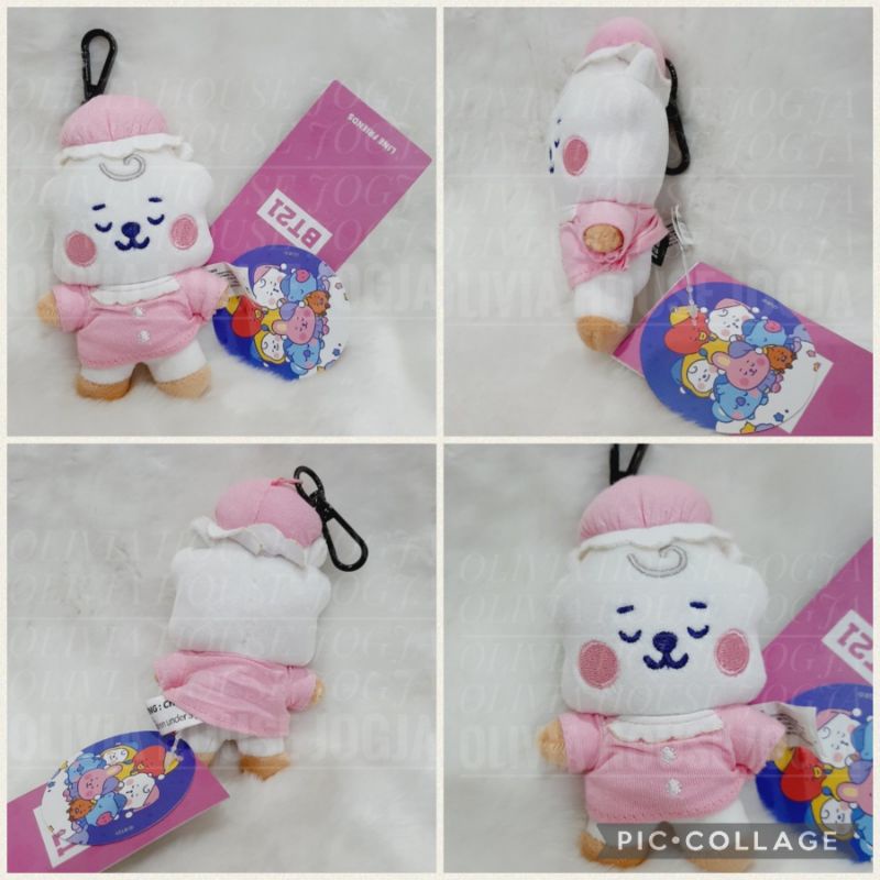 Gantungan Boneka BTS Pajamas Unofficial Gantungan Boneka KPOP BTS Piyama