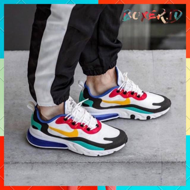 PROMO Sepatu Sneakers Running Nike Airmax 270 React Multi Bauhus Original Premium Import Quality