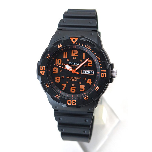 ARLOJI JAM TANGAN CASIO ANALOG DIGITAL CASUAL SPORT SPORTY SPORTS ORIGINAL ORI ASLI MRW-200H-4BVDF