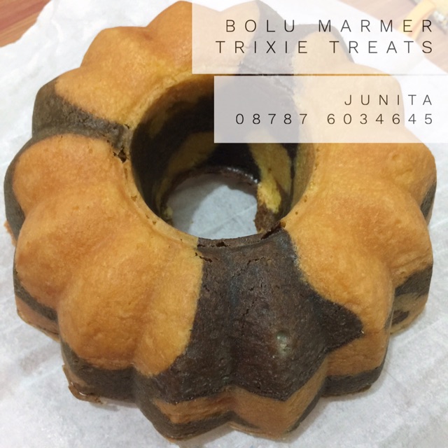 

Bolu Marmer - Marble Cake (Made by Order)