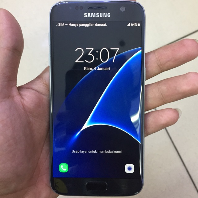 Samsung Galaxy S7 Flat Black Bekas Lengkap Mulus Bekas Garansi Resmi Samsung Murah Samsung Bekas Lkp Shopee Indonesia