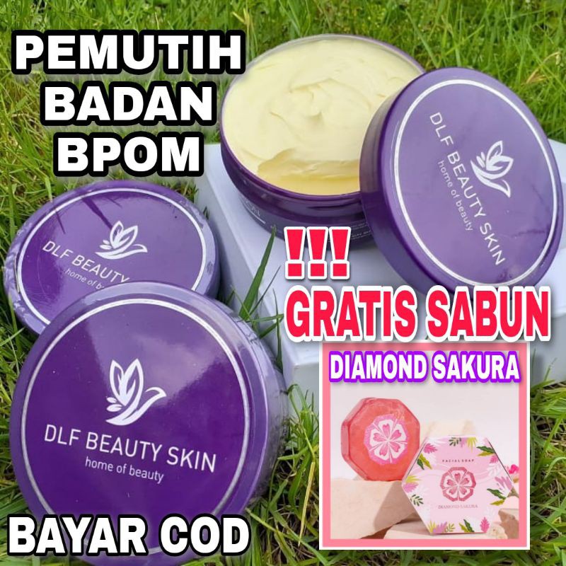 HANDBODY LOTION DLF GRATIS SABUN ORI BEAUTY SKIN PEMUTIH BADAN