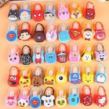 Hand Sanitizer Gel 30ml + holder karakter lucu holder hand sanitizer