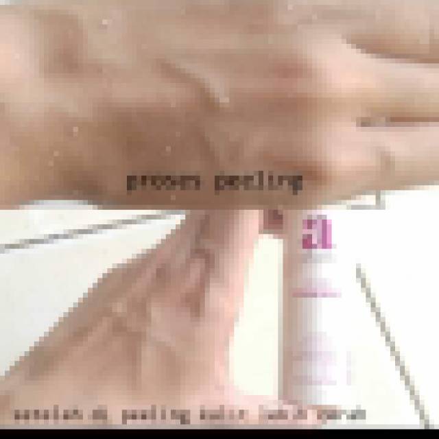 Peeling spray alluvia
