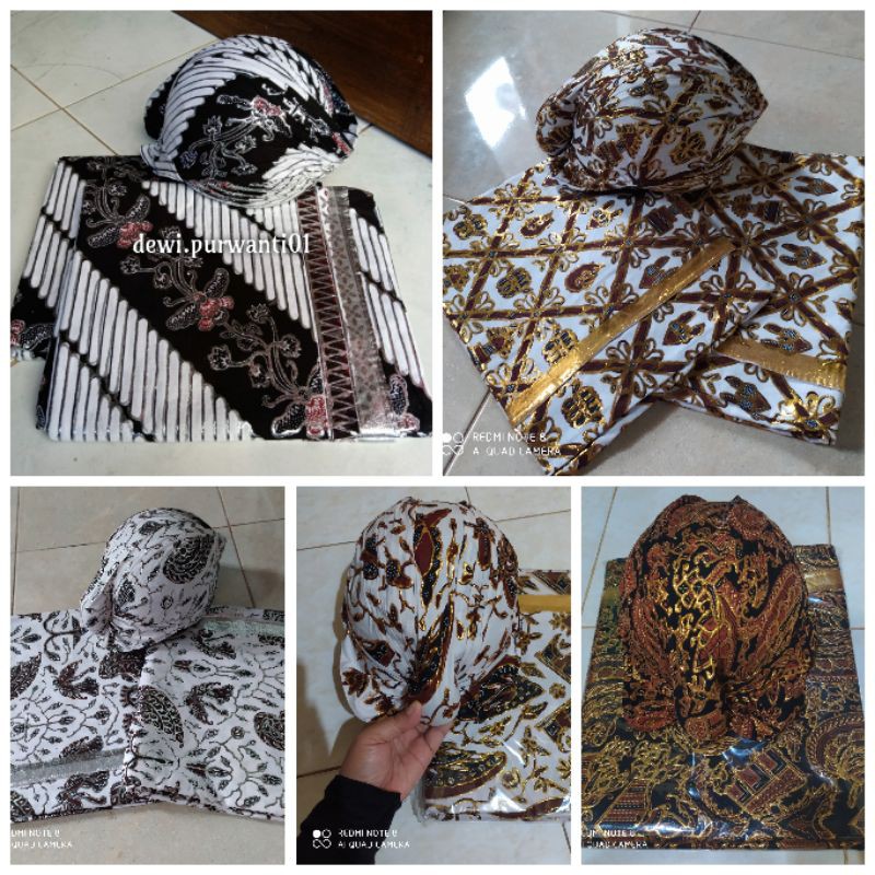 Jarik Prodo /Jarik Pengantin isi 2 + Blangkon Jogja