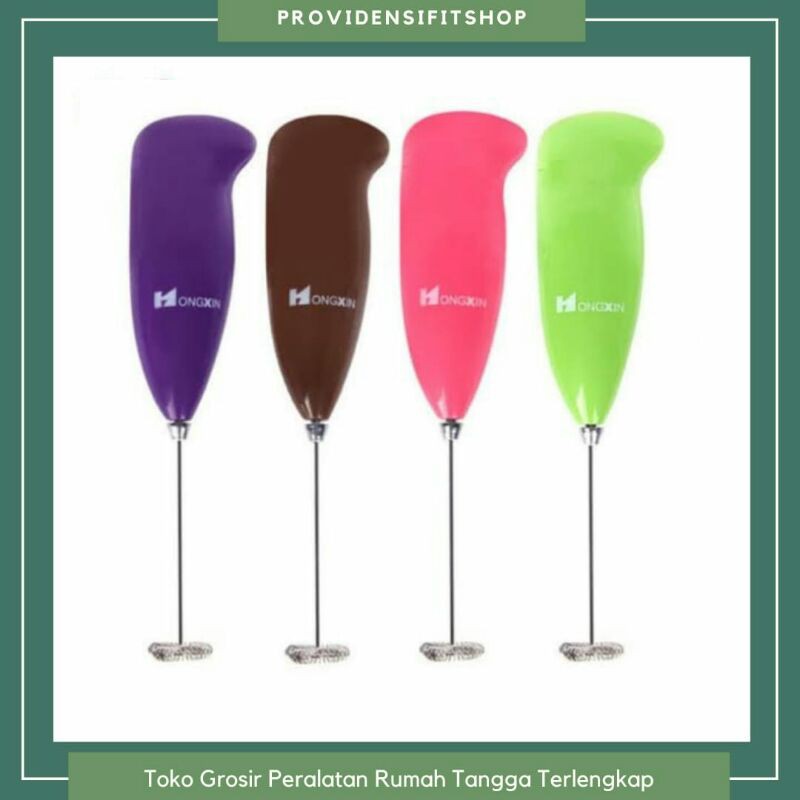 Mini Hand Mixer Haoxin Pengocok kopi susu, telur dan kopi dalgona