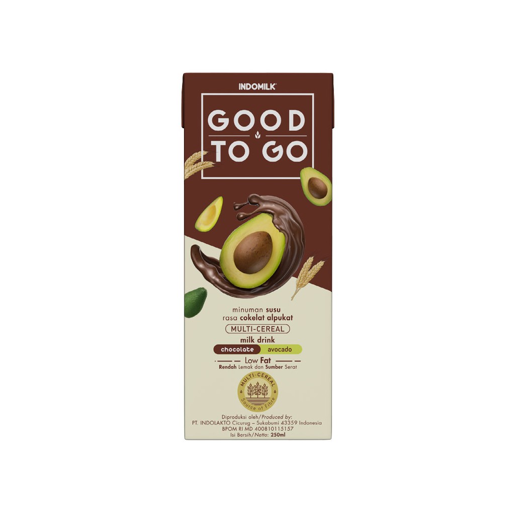 

Indomilk Susu UHT Good To Go Choco Avocado 250ml