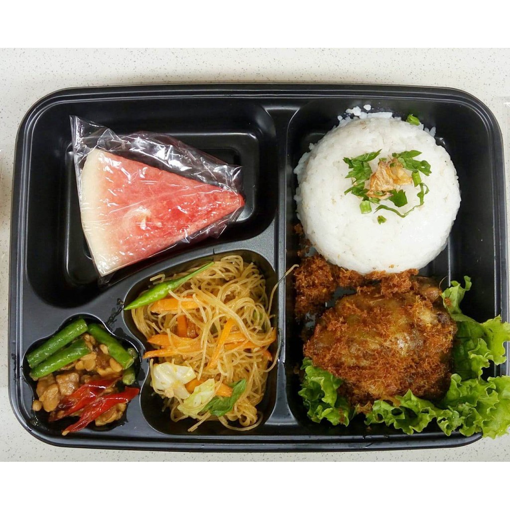 Paket Nasi Bento Ayam Serundeng Isi 7 Shopee Indonesia