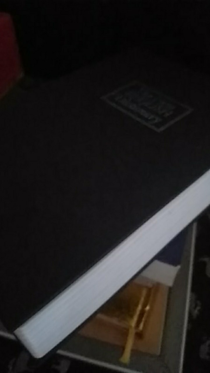 Brankas Mini - Brankas Buku - Kotak Penyimpanan Rahasia - Brangkas Berangkas Perhiasan Uang Hp