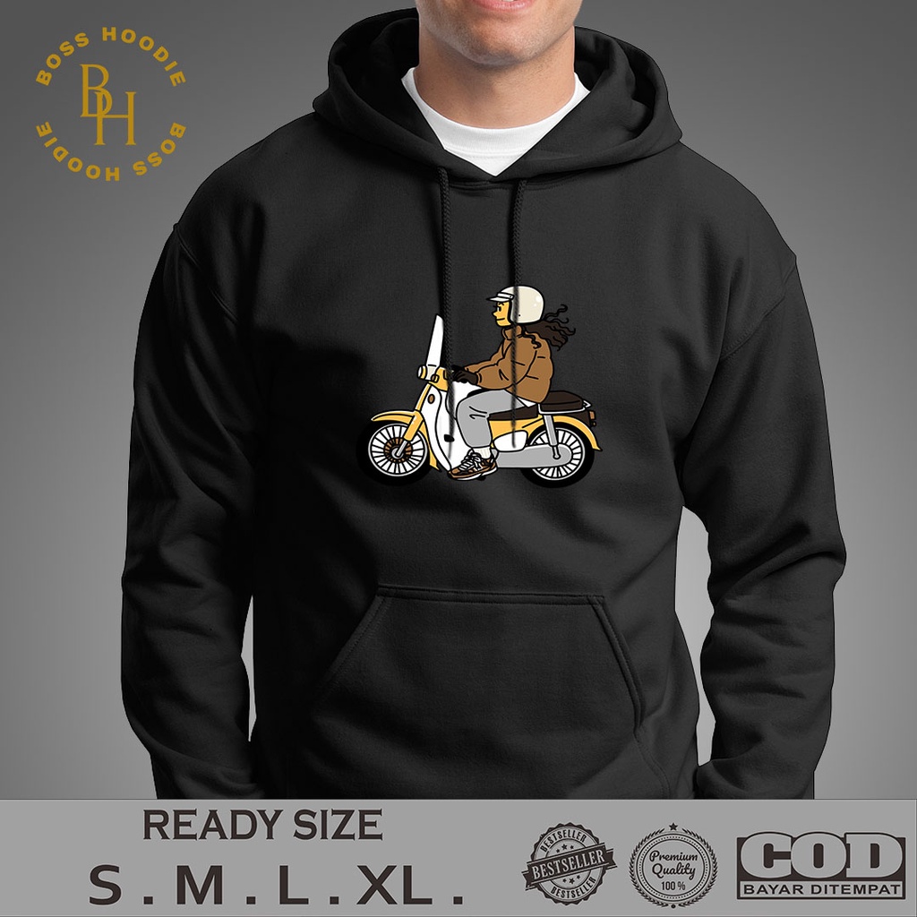 HONDA C70 CLASSIC / JAKET PRIA / HOODIE PRIA / JAKET KEREN