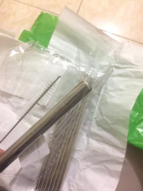 Sedotan Stainless Steel Bubble