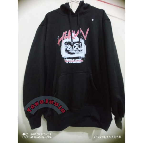 Jaket Hoodie Jumper Treasure Asahi HIKUN PRINT DTF sablon depan