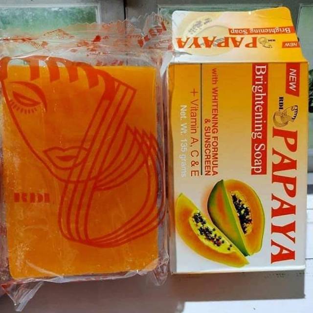 Sabun Papaya RDL / Sabun papaya asli / Sabun papaya original