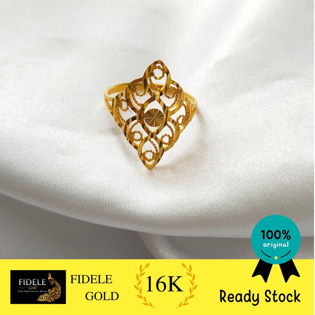 Jual Cincin Emas Tua Jamilah Ubs Manis Shopee Indonesia