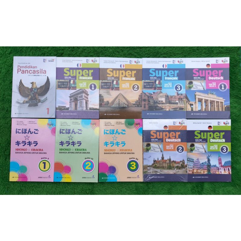 ORIGINAL BUKU PENDIDIKAN PANCASILA KURIKULUM MERDEKA BUKU AJAR BAHASA PRANCIS SUPER FRANCAIS BUKU AJ