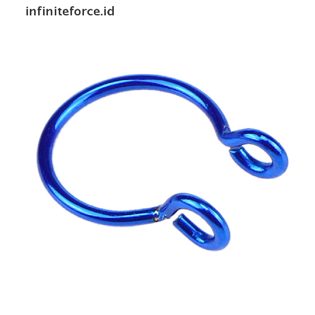 Infiniteforce.id Anting Jepit Hidung / Telinga Tanpa Tindik