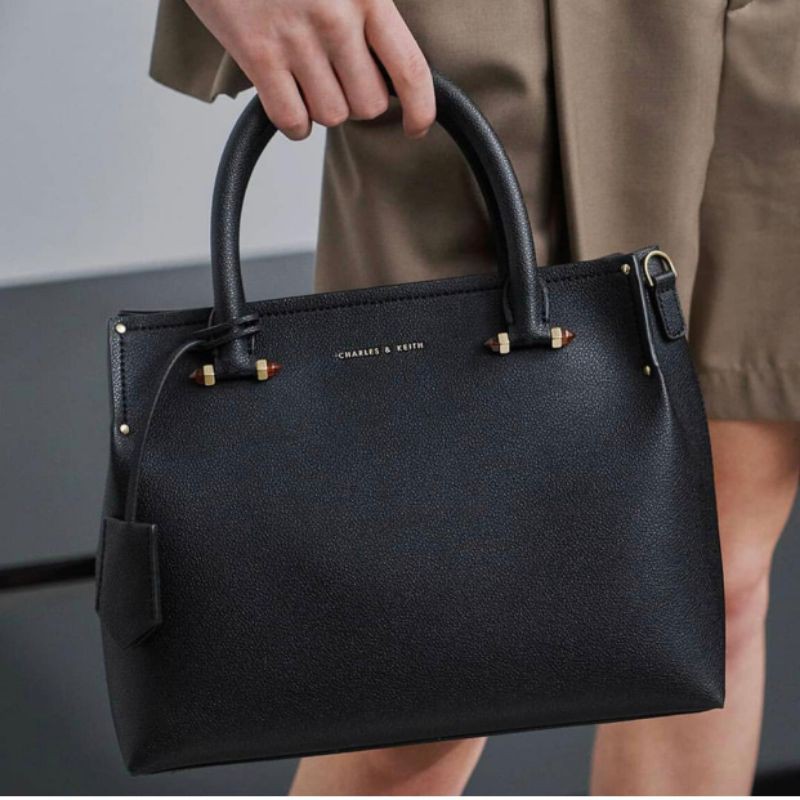 8.8 SALE | CK Double Handle Structured Tote Bag