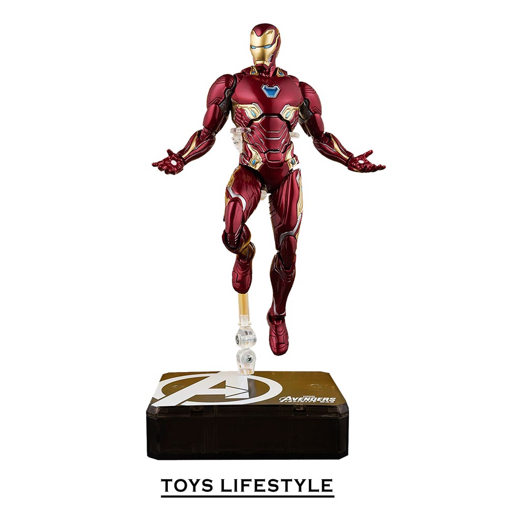 Action Figure Iron Man The Avengers MK50 &amp; Tamashii Stage