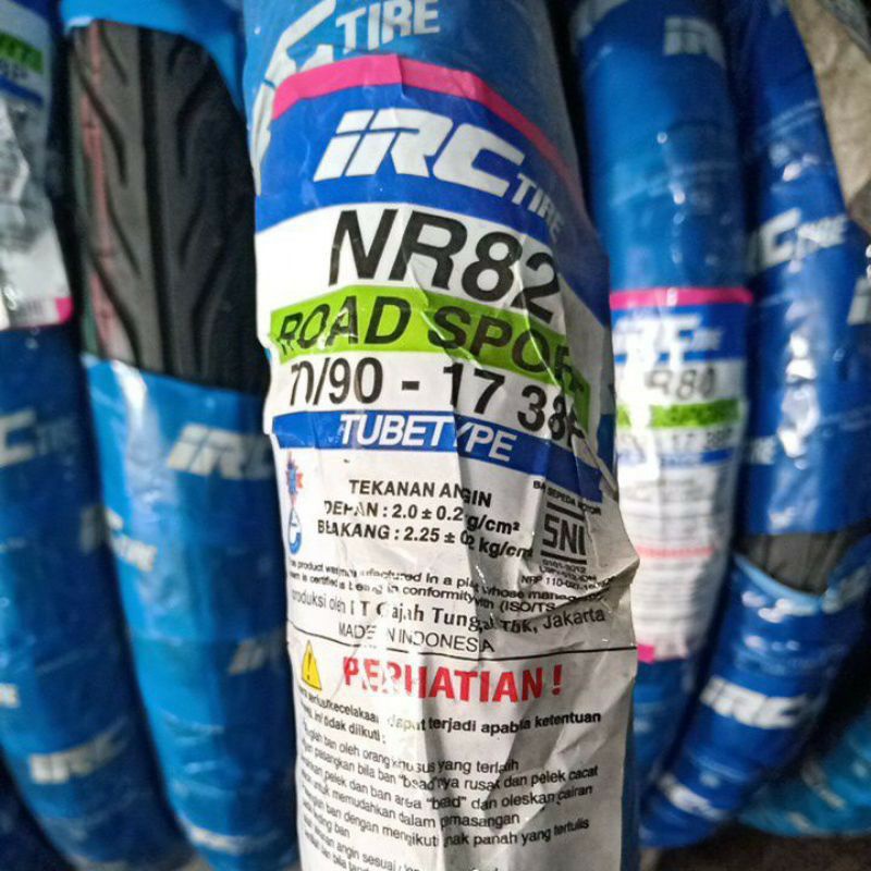 Ban Luar Motor depan motor bebek 17 IRC 70/90-17 NR 73/ NR 72/ NR 91/ NR 57 M/ NR 82/ NR 80/ NR 69/ 