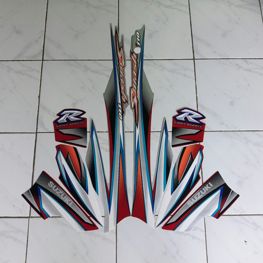 sticker motor suzuki smash 110 r 2005