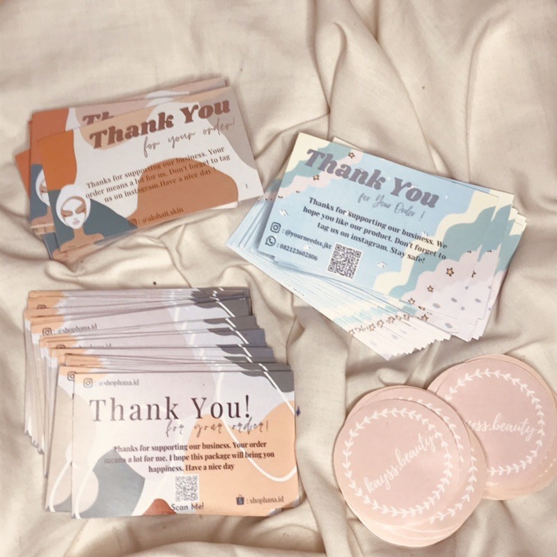 Toko Grosir Custom Thankyou Card jYQnMB6uLbzwn0