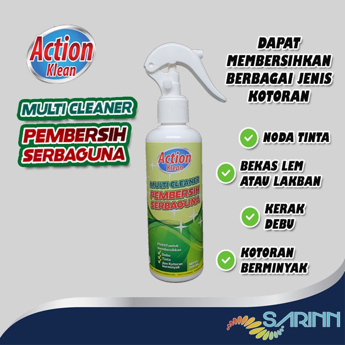 Pembersih Noda Pulpen Tinta Bekas Lem Lakban Serbaguna Action Klean Multi Cleaner