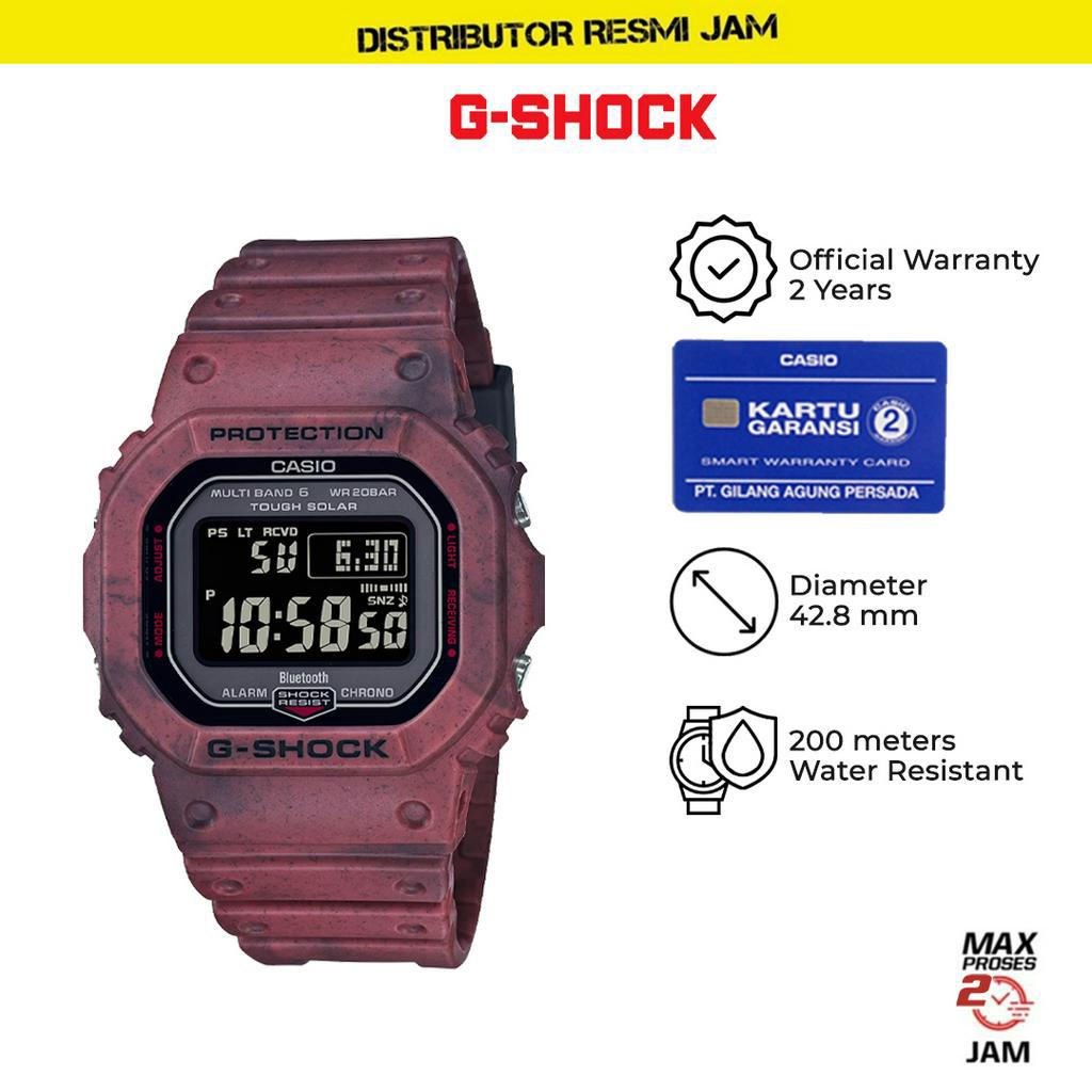 GShock GW-B5600SL-4DR GW-B5600 GWB5600 Garansi Resmi 2 Tahun