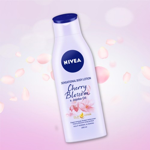 Nivea Sensational Body Lotion Cherry Blossom &amp; Jojoba Oil 200ml