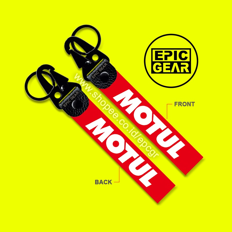 HIGH QUALITY GANTUNGAN KUNCI MOTUL KEYCHAIN PREMIUM SEPEDA MOTOR MOBIL AKSESORIS KEY CHAIN MEREK OLI