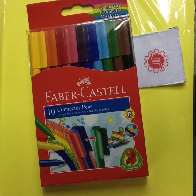 

Connector Pen Faber Castell 10 warna