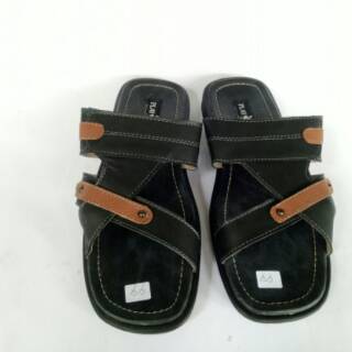  Sandal  big size 44 45 46 sendal pria  ukuran  jumbo  kulit 