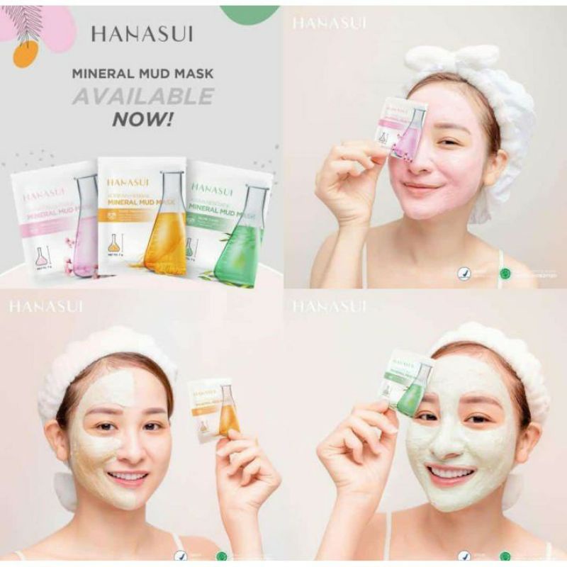 HANASUI MINERAL MUD MASK