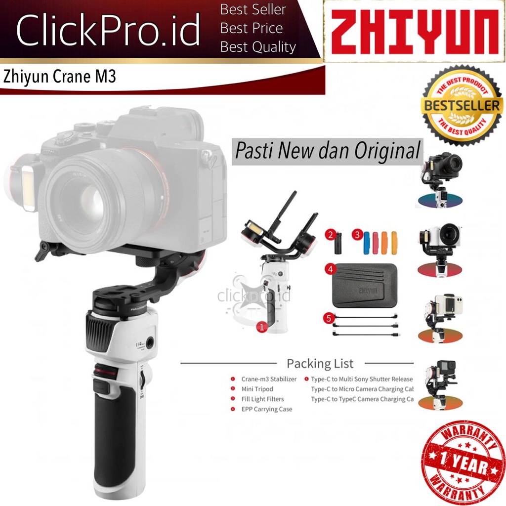 Zhiyun Crane M3 Gimbal Stabilizer / Zhiyuntech Crane M3