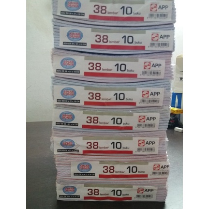 

Gaya Buku Tulis Isi 38Lembar. Hot Sale