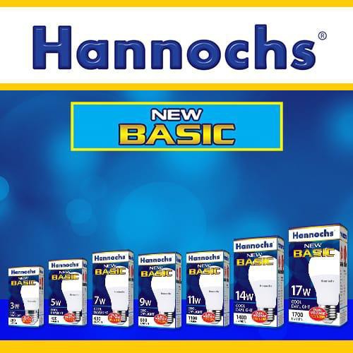 Lampu Led Ledbulb Basic Hannochs Bergaransi ResmI SNI