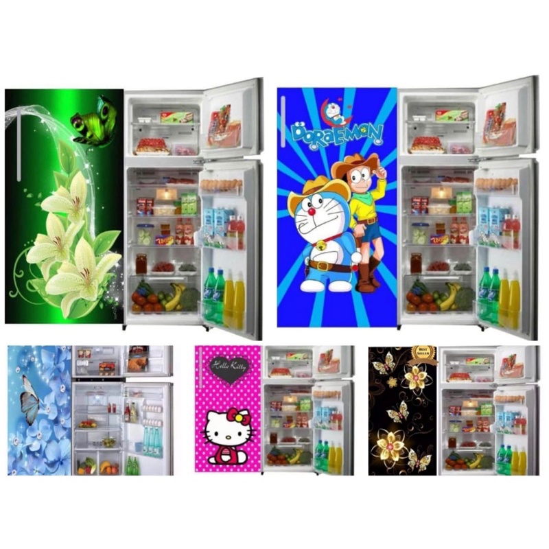 STIKER KULKAS 1 PINTU