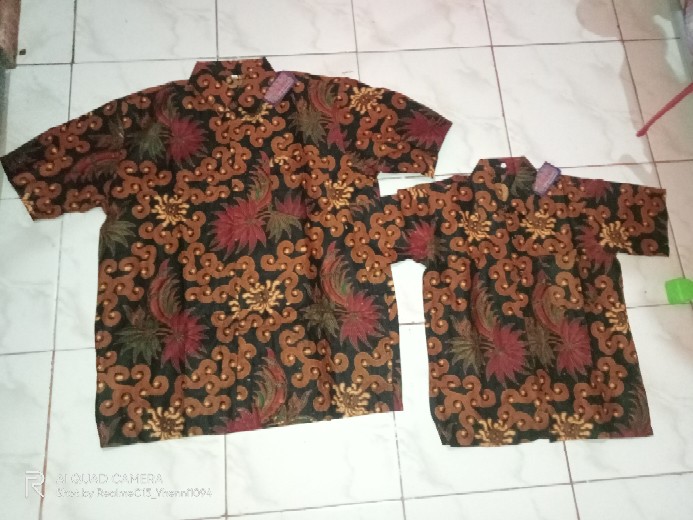 Maura Couple - Sania Ruffle Batik Couple Ori Ndoro Jowi Garansi Termurah