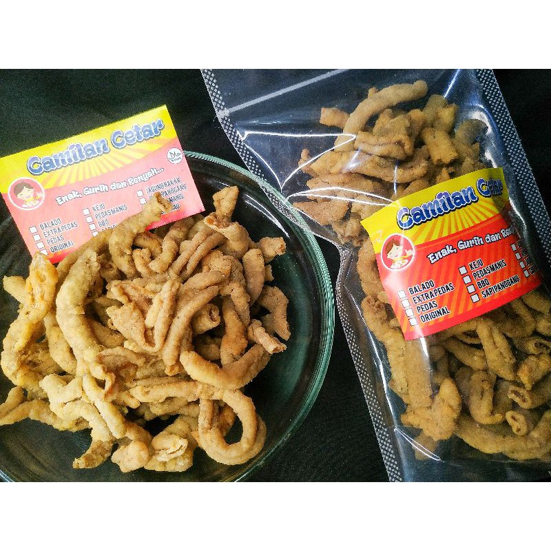 Jual Keripik Usus 250gram Shopee Indonesia