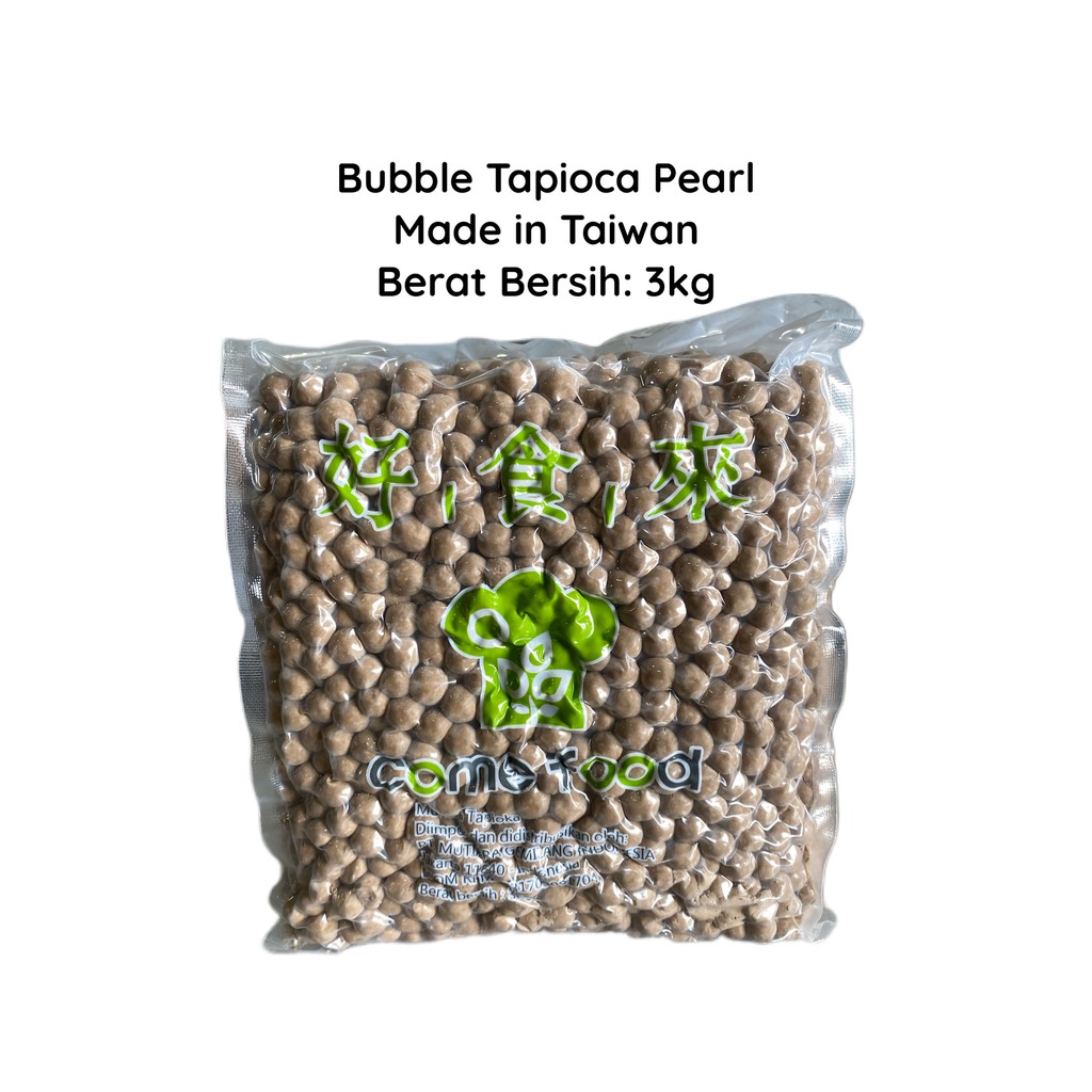 

Bubble Tapioca Pearl Made in Taiwan 3kg