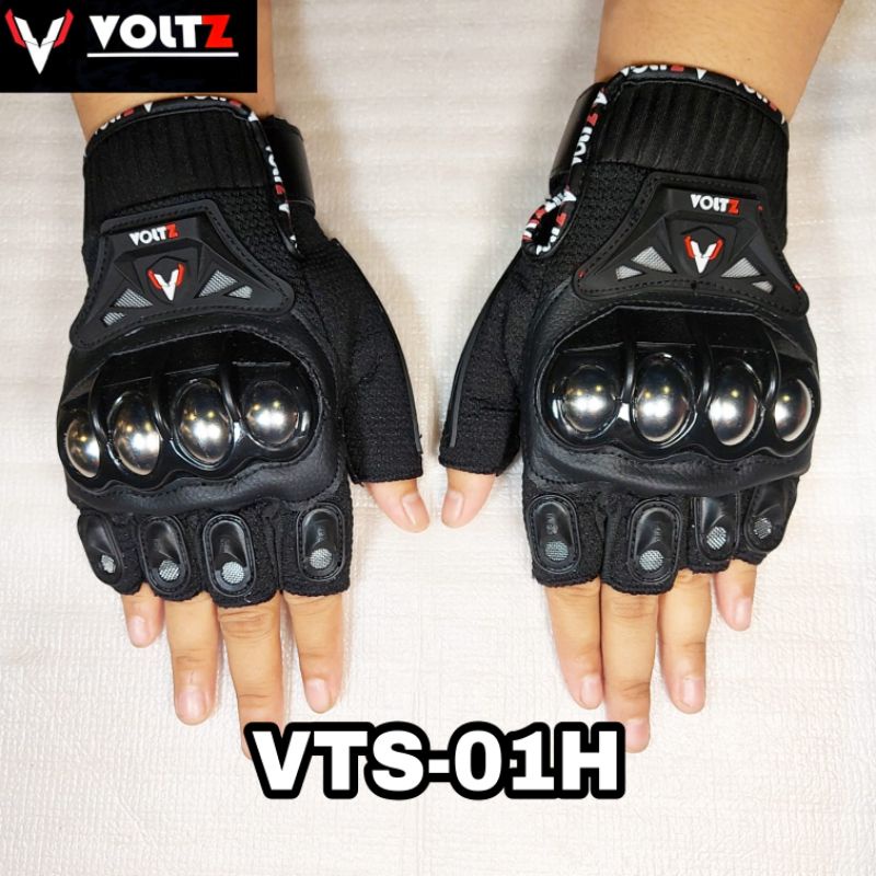 Sarung Tangan Voltz VTS01H Motor Half Finger Jari Pendek 01H VTS-01H Tactical VTS01F Panjang Layar Sentuh VTS01 Touch Screen