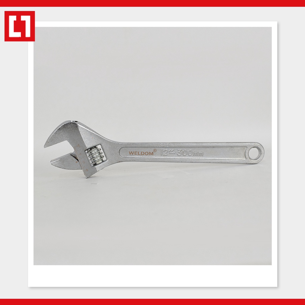 Kunci Inggris Adjustable Wrench - 8&quot; / 10''/ 12'' - Weldom