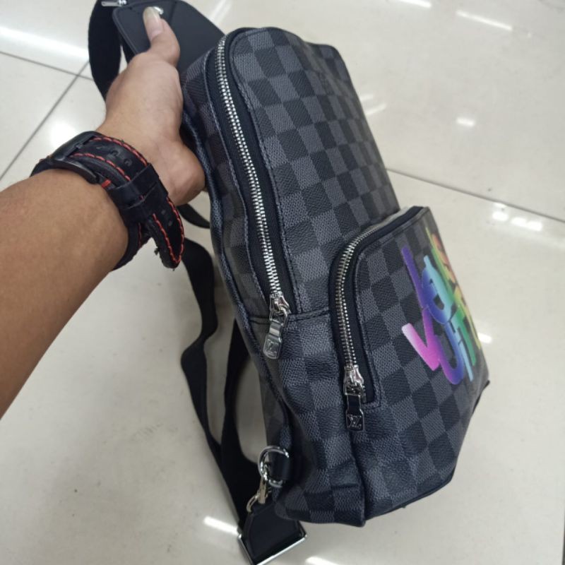 Sling Bag LV Avenue Grafithie Body Bag Premium Quality