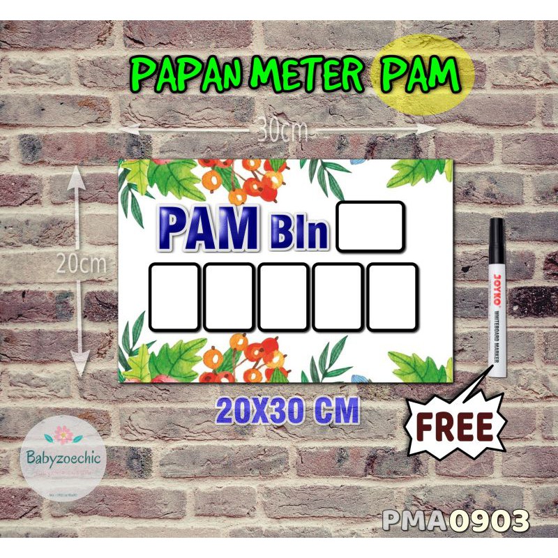 

Zoe Papan Meter Listrik PLN PAM motif Unik - Lukis 03