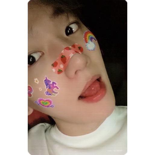 PC Photocard BAEKHYUN OFFICIAL Delight Chemistry Plester