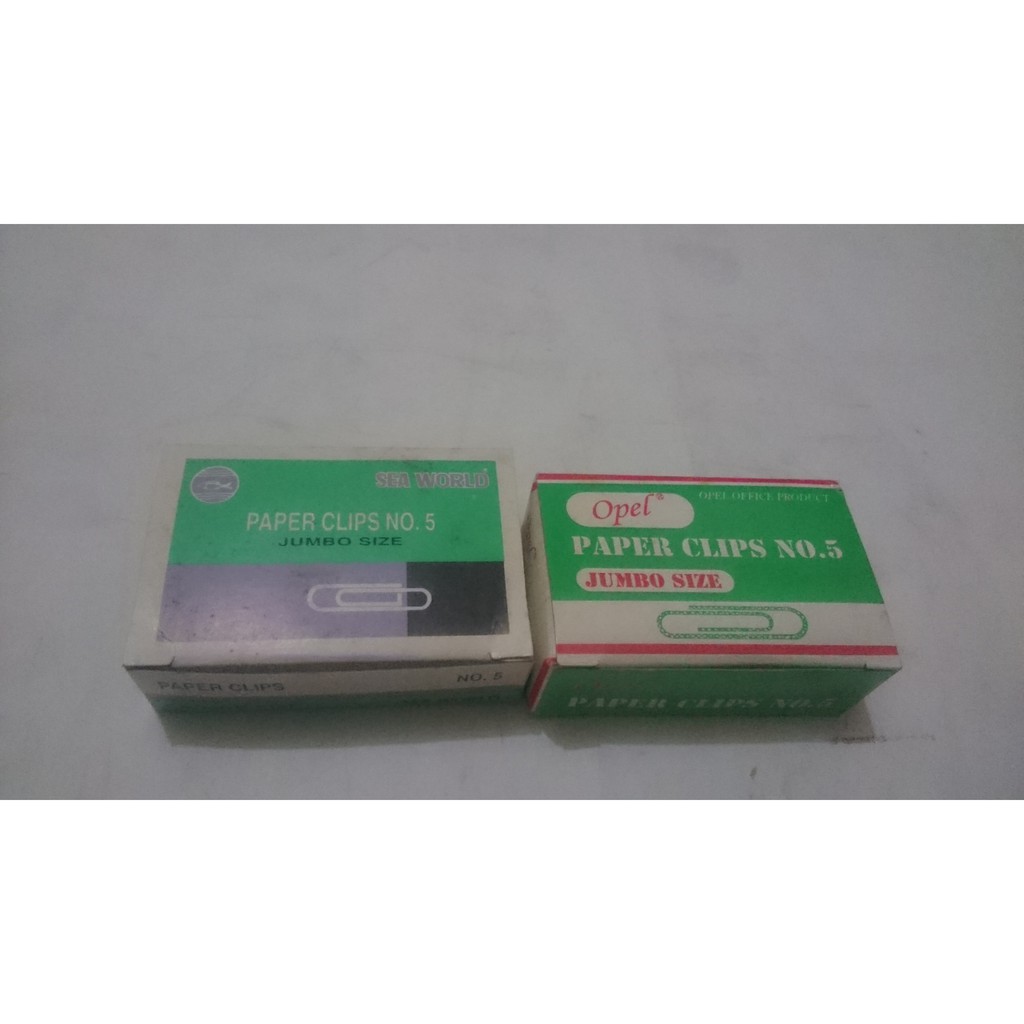 

Paper clips Jumbo No.5 Sea World / Opel