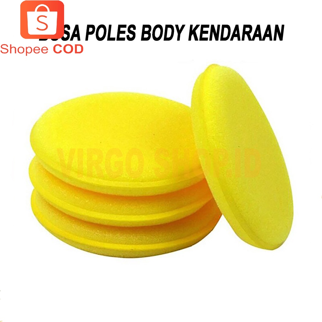 1PCS SPONGE APPLICATOR WAX PAD IMPORT BUSA POLES MOBIL / Busa Poles / Busa Poles Mobil / Poles Mobil / Wax / Spon Poles Mobil / Wax Mobil / Busa / Poles / Spon Poles / Busa Poles Motor