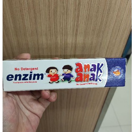 Enzim Anak / Enzim Pasta Gigi Anak / Enzim Odol Anak Buble Gum 63g